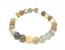 PIERRE DE LUNE VERITABLE MULTICOLORE 8 MM