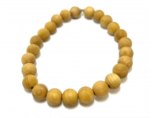 BRACELET EN BOIS DE THUYA (ARBOVITAE) 8 MM