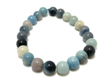 TROLLEITE 8 MM - BRACELET LITHOTHÉRAPIE