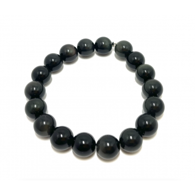 OBSIDIENNE OEIL CÉLESTE 10 MM