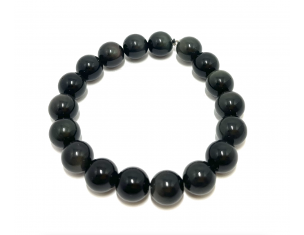 OBSIDIENNE OEIL CÉLESTE 10 MM