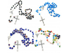 CHAPELET EN VERRE DE MURANO