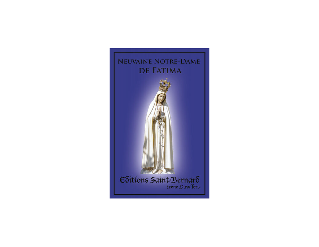 LIVRET NEUVAINE NOTRE DAME DE FATIMA