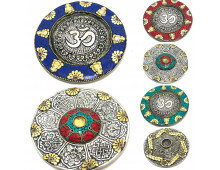 ASSIETTE PORTE ENCENS MÉTAL