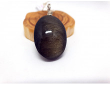 OBSIDIENNE DOREE / ARGENTE