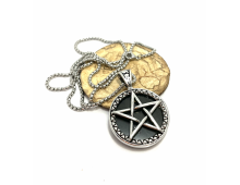 PENDENTIF PENTACLE & SHUNGITE