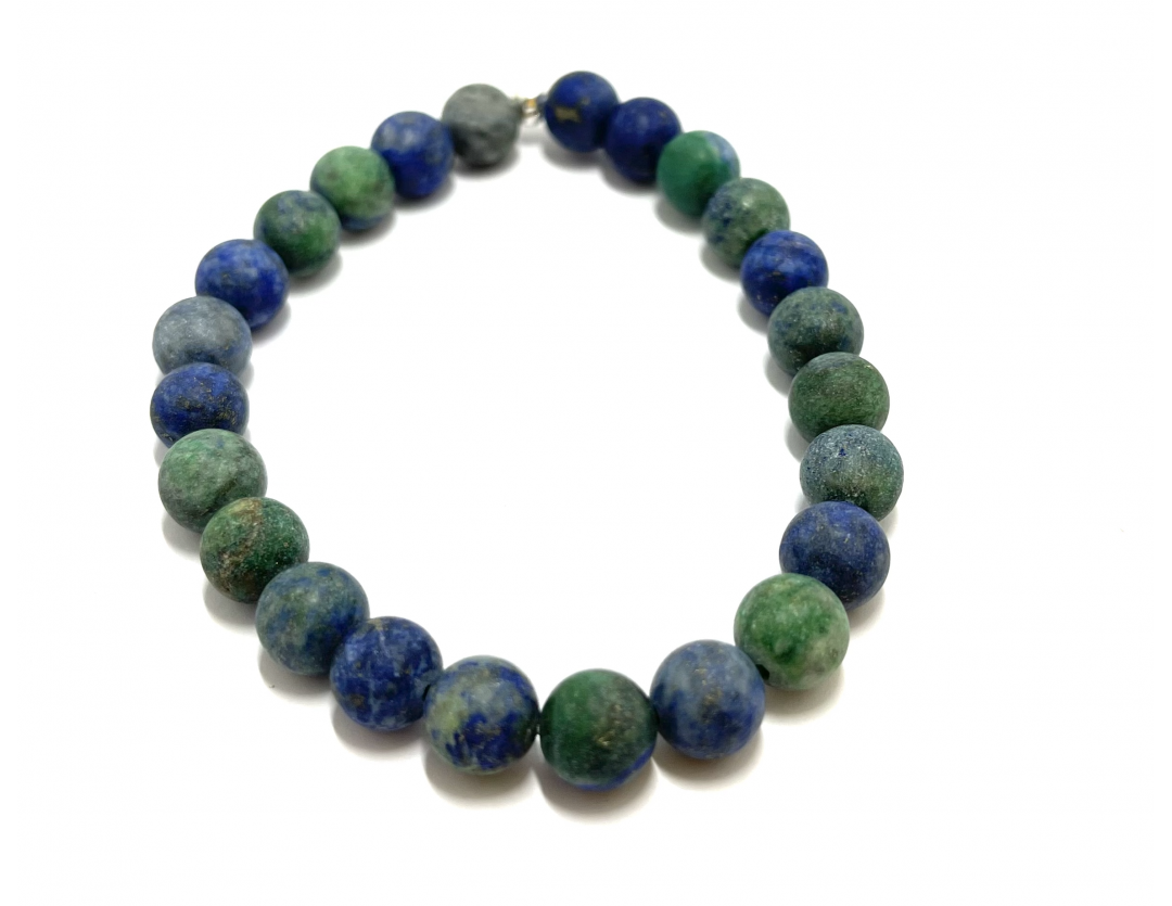 AZURITE MALACHITE 8 MM MAT