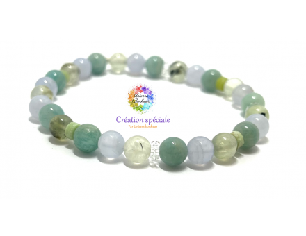 BRACELET CRÉATION "COMME SUR UN NUAGE"