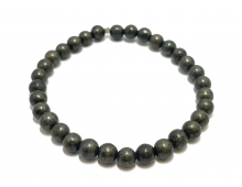 PYRITE 6MM - BRACELET LITHOTHÉRAPIE