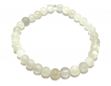 VERITABLE PIERRE DE LUNE BLANCHE 6MM