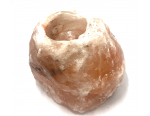 LAMPE DE SEL PORTE BOUGIE