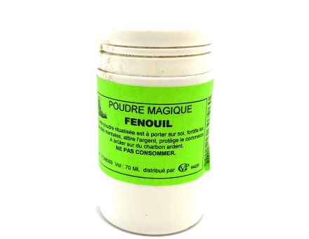 POUDRE MAGIQUE FENOUIL