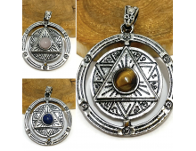 PENDENTIF PENTACLE MÉTAL