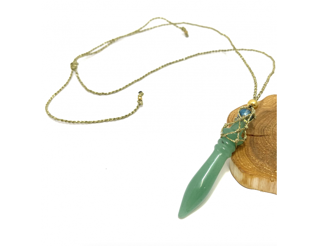 COLLIER ÉGYPTIEN AVENTURINE