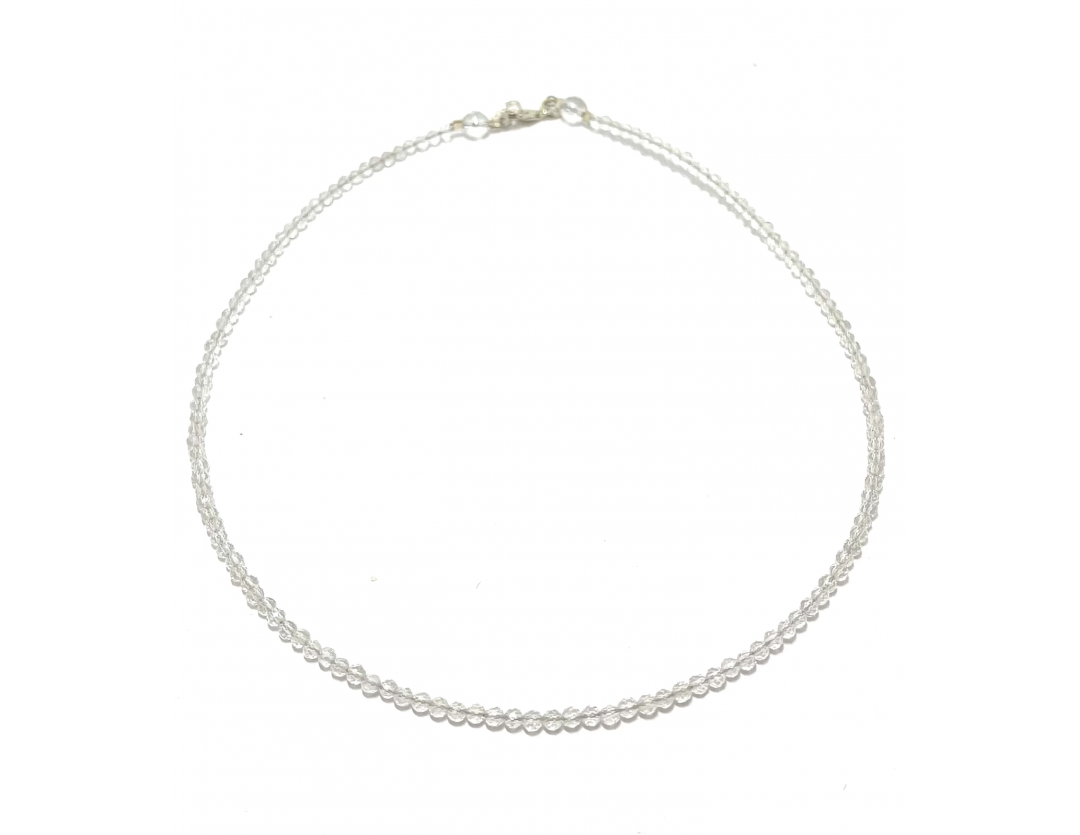 COLLIER 3 MM CRISTAL DE ROCHE