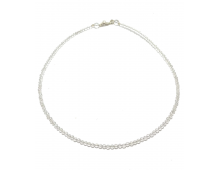 COLLIER 3 MM CRISTAL DE ROCHE