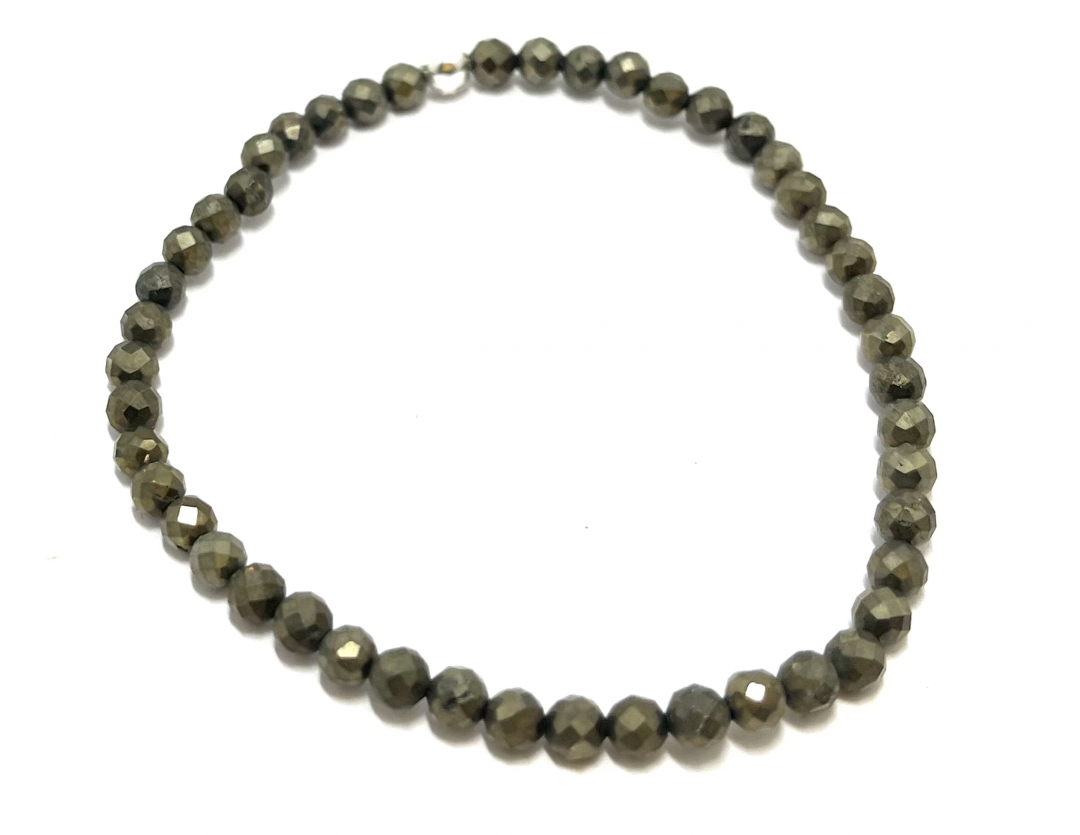 PYRITE FACETTE 4 MM