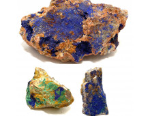 AZURITE MALACHITE DU MAROC