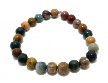 JASPE OCEAN 8MM - BRACELET LITHOTHÉRAPIE