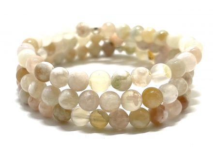 AGATE FLEUR DE CERISIER  6MM