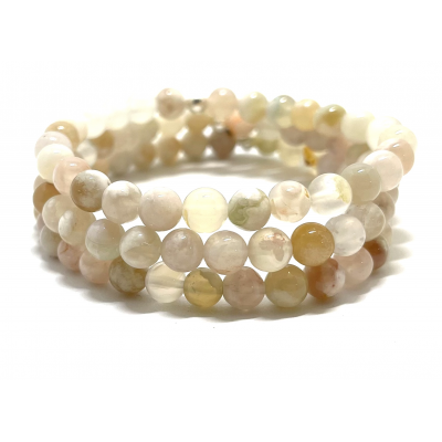 AGATE FLEUR DE CERISIER  6MM