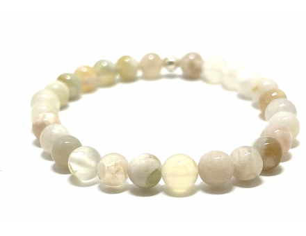 AGATE FLEUR DE CERISIER  6MM
