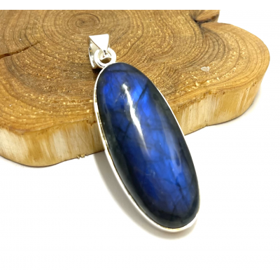 LABRADORITE EXTRA SERTI ARGENT 925