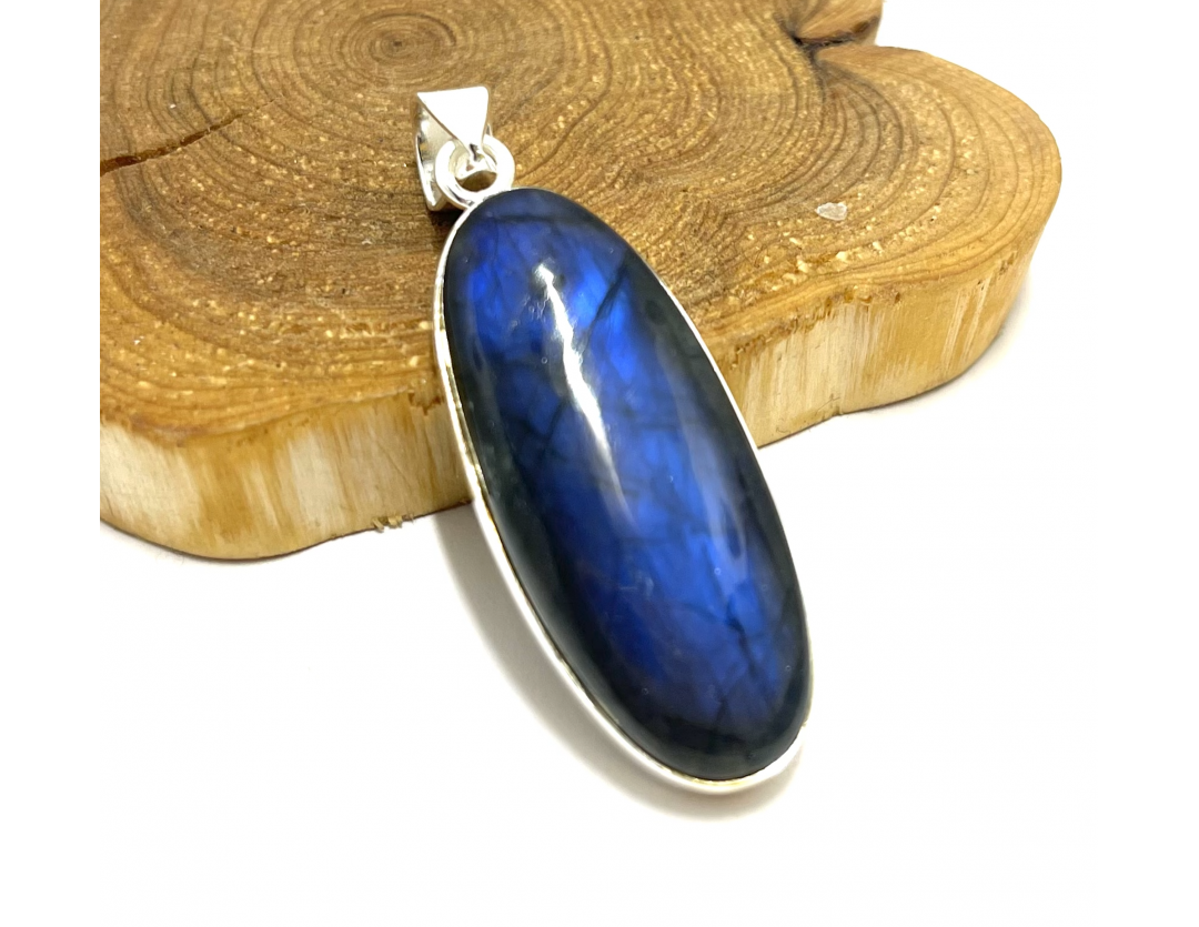 LABRADORITE EXTRA SERTI ARGENT 925