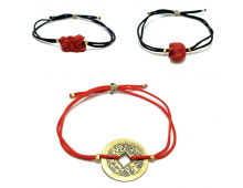 BRACELET CRÉATION SATIN PORTE BONHEUR