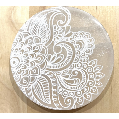 SÉLÉNITE GRAVÉ  10,5 CM