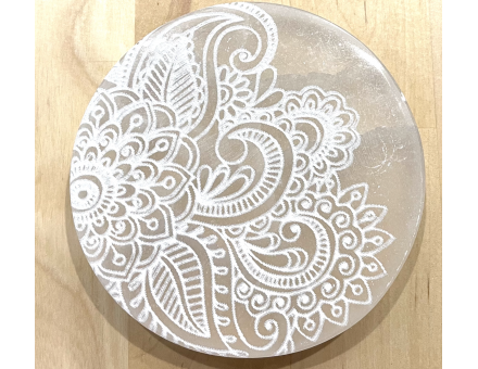 SÉLÉNITE GRAVÉ  10,5 CM
