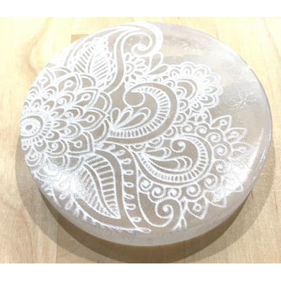 SÉLÉNITE GRAVÉ  10,5 CM