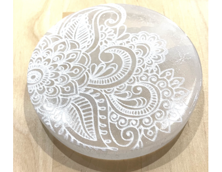 SÉLÉNITE GRAVÉ  10,5 CM