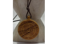 COLLIER ST BENOIT SUR BOIS D'OLIVIER - 3 CM