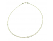 COLLIER PRÉHNITE 3 MM FACETTE