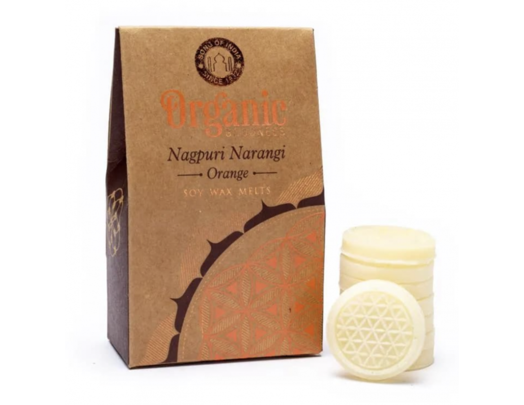 PASTILLES DE CIRE À FONDRE - NAGPURI NARANGI - ORANGE