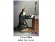 NEUVAINE SAINTE RITA 1