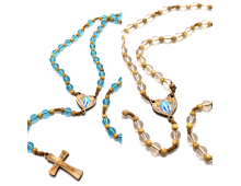 CHAPELET BOIS ET VERRE