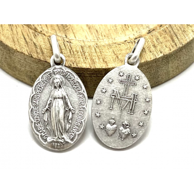 MÉDAILLE VIERGE MARIE MIRACULEUSE - 1,9 CM