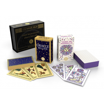 TAROT DE MARSEILLE + ORACLE DE BELLINE - MINIS JEUX