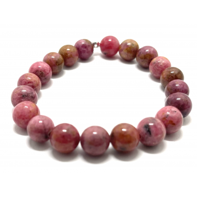 RHODONITE EXTRA 10 MM - BRACELET LITHOTHÉRAPIE