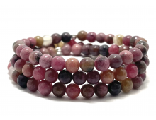 RHODONITE EXTRA 6 MM - BRACELET LITHOTHÉRAPIE