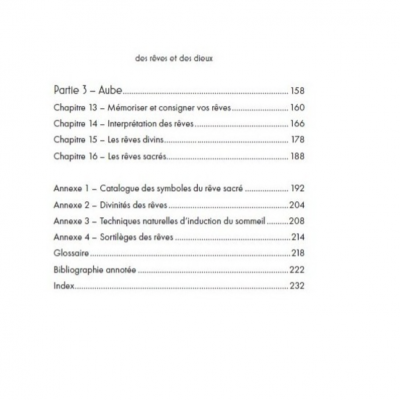 DES RÊVES ET DES DIEUX