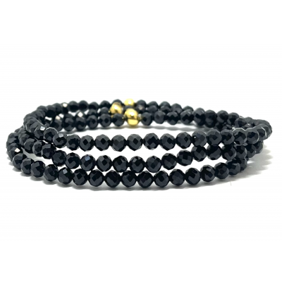 SPINELLE FACETTE 4MM - BRACELET LITHOTHÉRAPIE