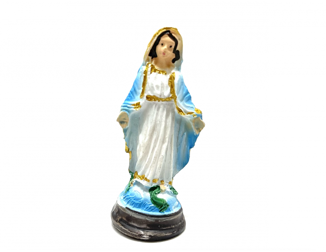 STATUE 20 CM VIERGE ND LOURDES