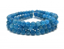 APATITE EXTRA 5,5 MM - BRACELET LITHOTHÉRAPIE