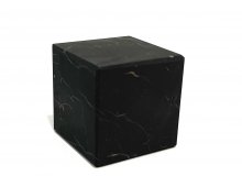 CUBE SHUNGITE MAT NATUREL