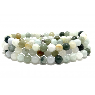 JADE DE BIRMANIE 6MM - BRACELET LITHOTHÉRAPIE