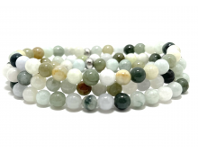 JADE DE BIRMANIE 6MM - BRACELET LITHOTHÉRAPIE