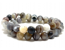 AGATE BOTSWANA EXTRA 8MM - BRACELET LITHOTHÉRAPIE